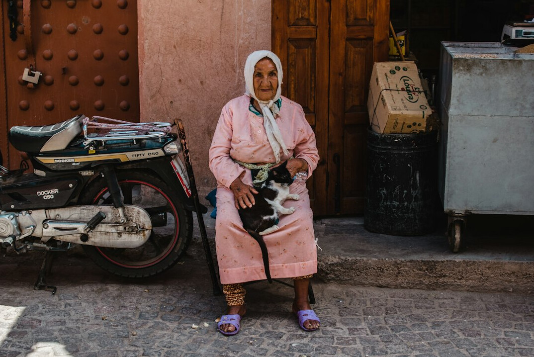 Portrait of a young Turkish woman journalist smiling at camera